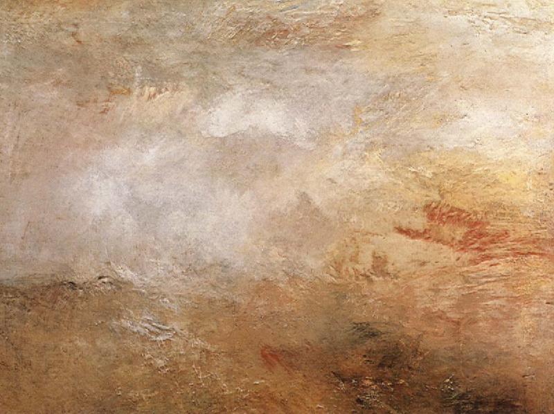 Joseph Mallord William Turner Sea hog oil painting picture